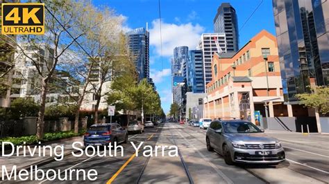 Driving South Yarra | Melbourne Australia | 4K UHD - YouTube