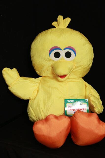 Sesame Street 24” Big Bird TYCO 1995 Plush Toy Doll NWT | eBay