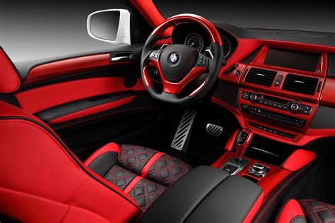 BMW X6 Interior red Lumma design | Bmw x6, Bmw x6 interior, Red ...