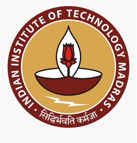 Indian Institute Of Technology Madras Logo , Free Transparent Clipart ...