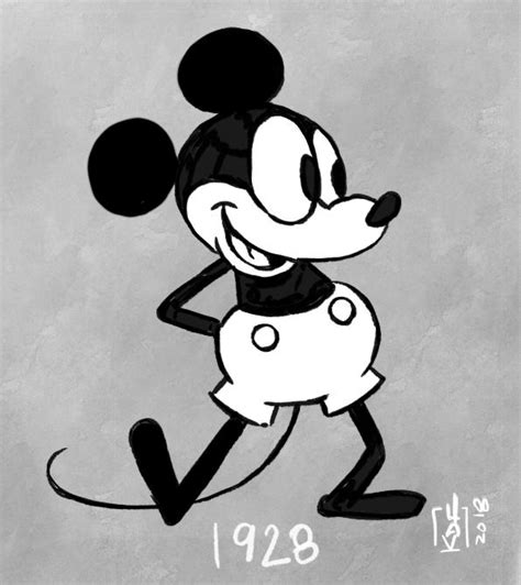 Mickey Mouse 1928 - Original by kennf11 on DeviantArt