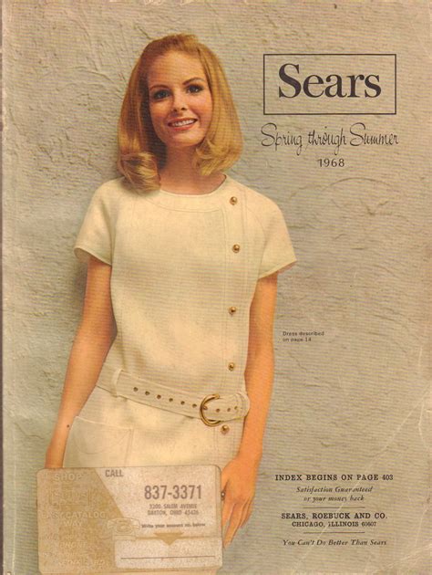 Sears Catalog - Spring through Summer 1968