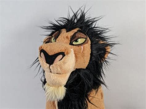 The Lion King SCAR Plush 14" Disney Store | #4680917228