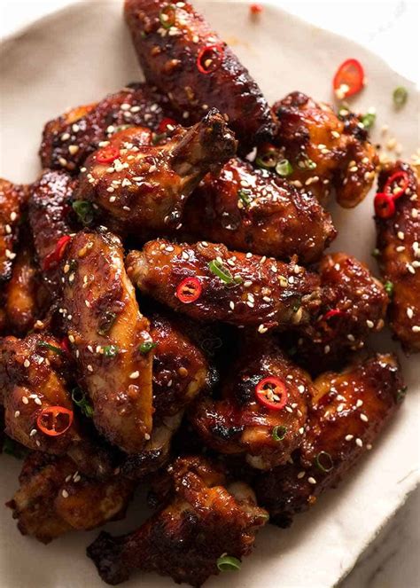 Sticky Chinese Chicken Wings | Recipe Cart