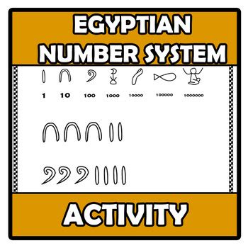 Activity - Egyptian number system by Matematicaula | TpT