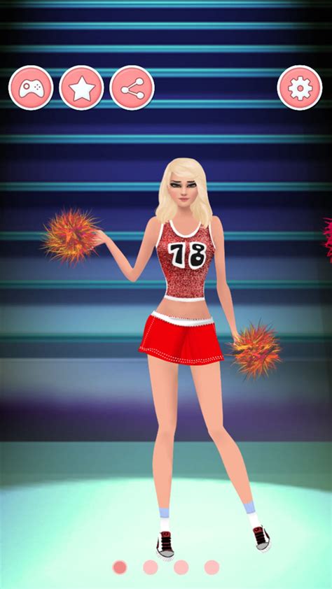 Cheerleader Dress Up - Fashion Makeover Games for iPhone - Download