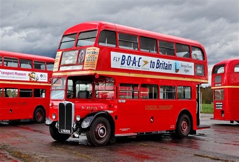 1952 AEC Regent III bus - RT2775 - London Bus Museum