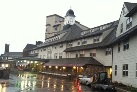 The Front of the Inn - Picture of Pocono Manor Resort & Spa, Pocono ...