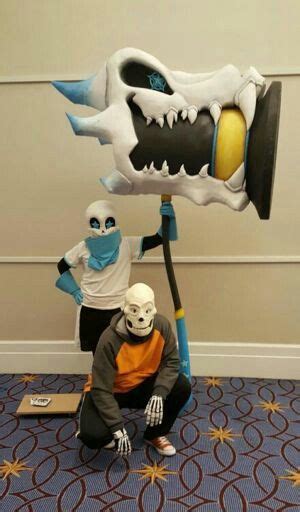 Underswap Sans and Underswap Papyrus Cosplay | Undertale cosplay ...