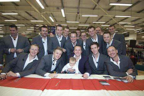 __COUNT__ Only Men Aloud 'Band of Brothers' CD signing at Tesco Extra ...