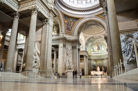 Paris Panthéon Interior Stock Photo | Adobe Stock