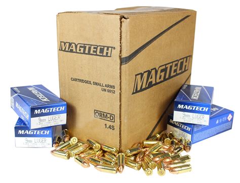 9mm - 147 Gr FMJ - Winchester USA (USA9MM1) - 500 Rounds - SHOP USA GUNS