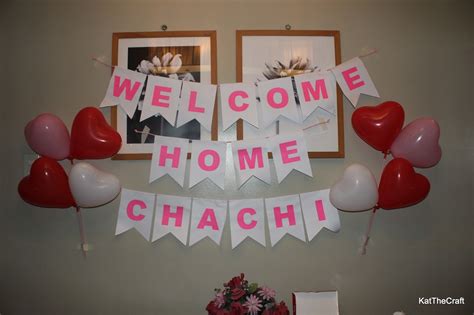 So Many Things to Do, So Little Time: A Welcome Home Banner for My ...