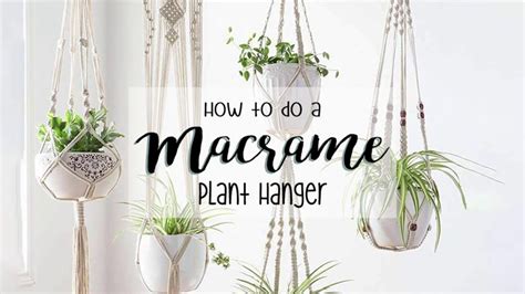 Macrame Plant Hanger Diy With Beads : 16 Easy Diy Macrame Plant Hangers ...