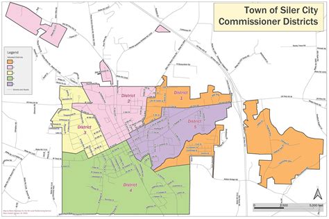 District Map - Siler City, NC