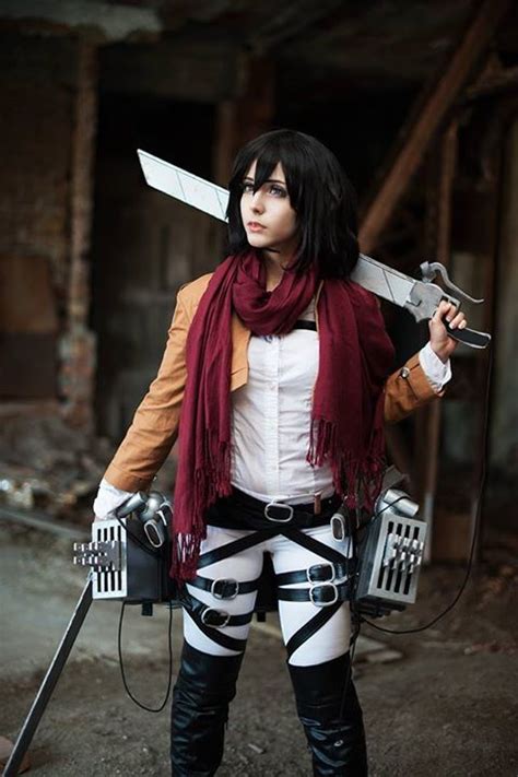 Mikasa Ackerman from Attack on Titan cosplay by Mangoe | Mikasa ...