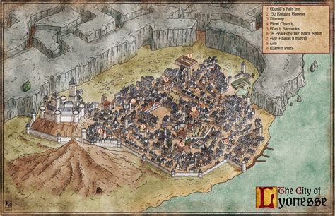 City of Lyonesse by Sapiento on DeviantArt