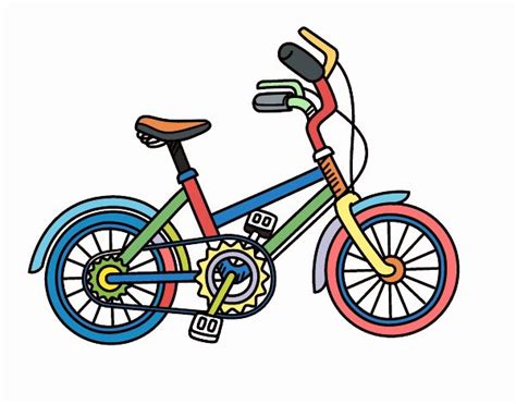 Dibujo Para Colorear Bicicleta Bicicleta Para Colorear, Imagenes De ...