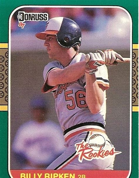 Orioles Card "O" the Day: Billy Ripken, 1987 Donruss The Rookies #16