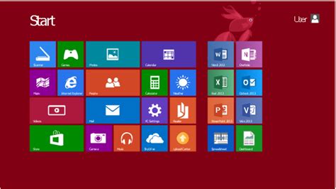 Windows 8 Start screen