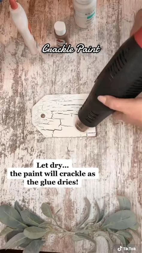 Crackle Paint Technique | Farmhouse DIY | Painting | Crackle Paint ...