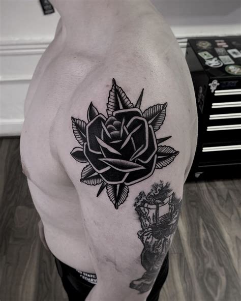 UPDATED: 35 Beautiful Black Rose Tattoo Designs (August 2020)