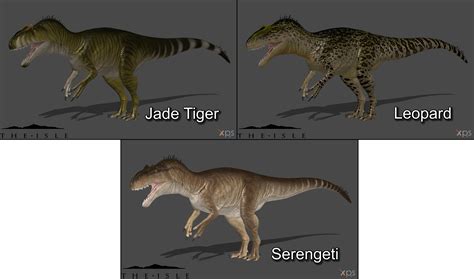 The Isle Allosaurus Skins