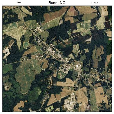 Aerial Photography Map of Bunn, NC North Carolina