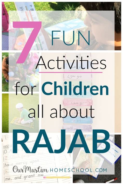 Islamic Calendar | Rajab Activities for Children - Muslim Homeschooling ...