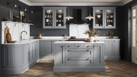 Halesworth Dusk Blue Kitchen | Fitted Kitchens | Howdens