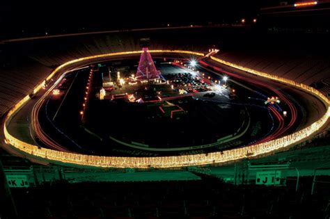 Bristol Motor Speedway, Bristol, TN during Christmas holiday. The ...