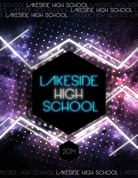 Lakeside High School Yearbook Cover, 2014 on Behance