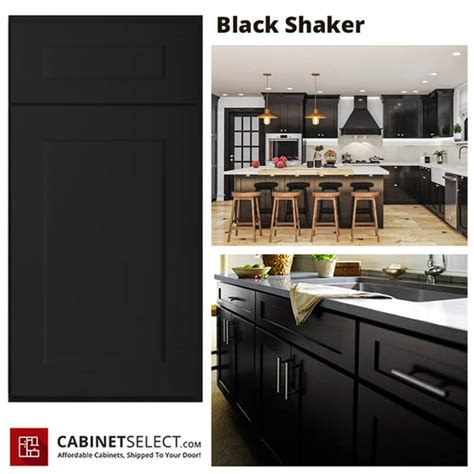 Buy Black Shaker Kitchen Cabinets - Call Us or Order Online!