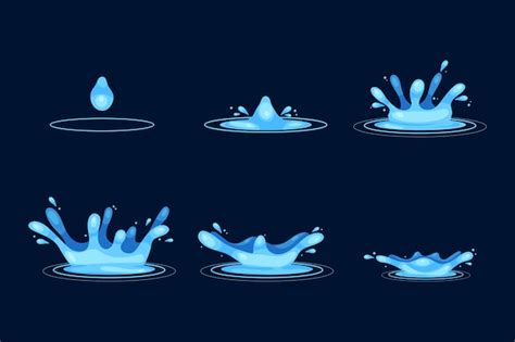 Water crashing Vectors & Illustrations for Free Download | Freepik