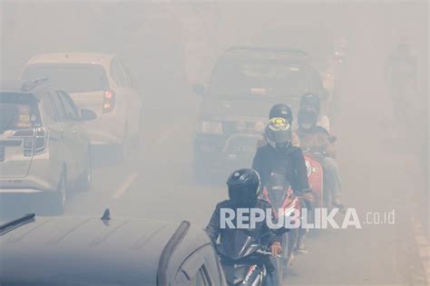 Kabut Asap Membaik, Banjarmasin Tak Perpanjang Kebijakan PJJ Bagi ...