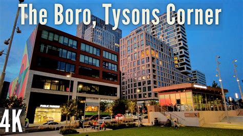 The Boro, Tysons Corner | Evening Walk | 4K | USA - YouTube