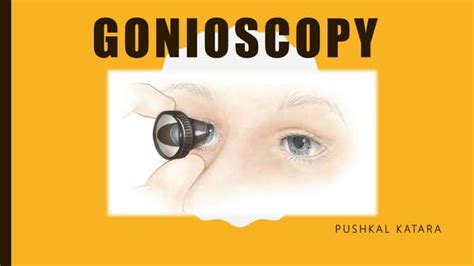 Gonioscopy Procedure