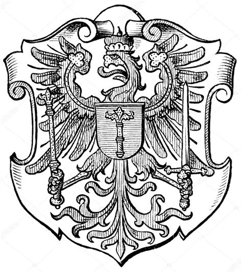 Coat of Arms Brandenburg, (Province of Kingdom of Prussia). Publication ...