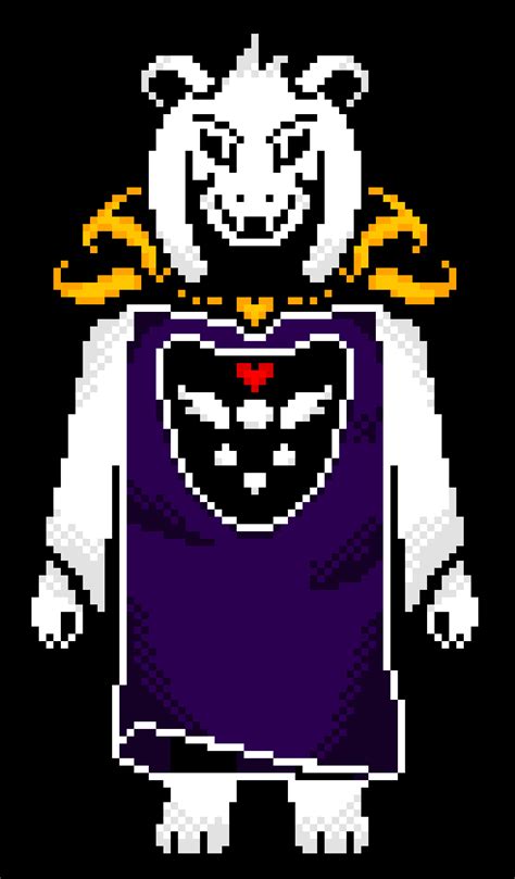 Undertale Asriel God Sprite