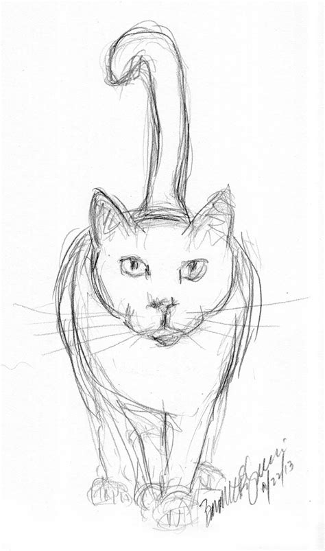 Daily Sketch: Walking Toward Me | Animal sketches, Animal drawings ...