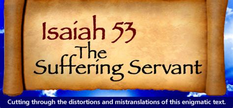 Isaiah 53: The Suffering Servant | Aish