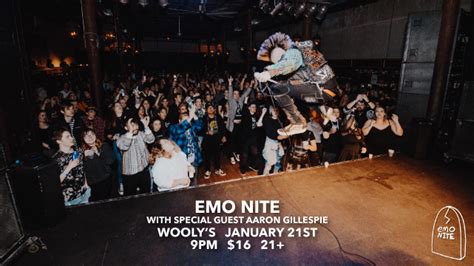 Emo Nite Tickets at Wooly's in Des Moines by Wooly's | Tixr