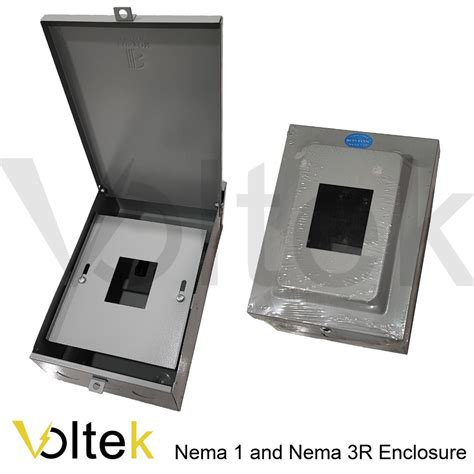 NEMA 3R weatherproof and Nema 1 Enclosure for bolt on & plug in circuit ...