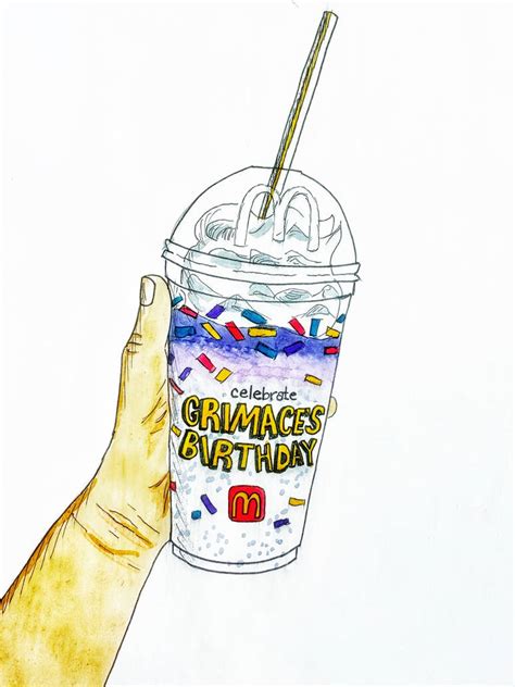 Grimace Shake by artistmarianhayes on DeviantArt