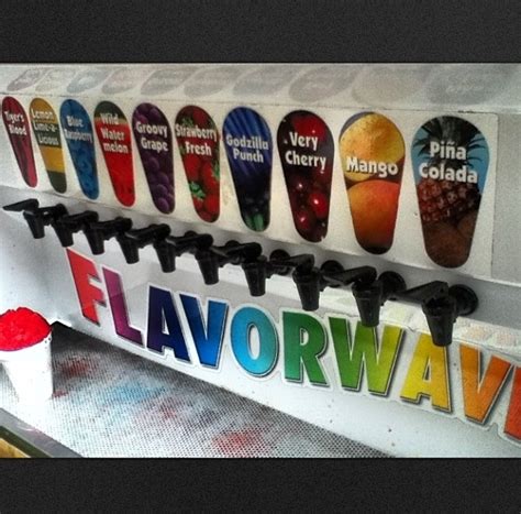 Kona Ice Flavor wave | Kona ice, Colada, Flavors