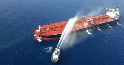 Iran oil tanker hit by two missiles in Red Sea off Saudi coast ...