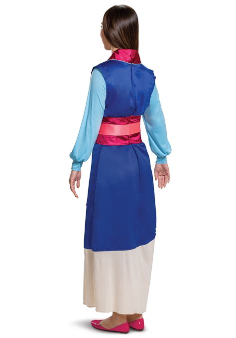 Mulan Women's Blue Dress Costume | Disney Princess Costumes