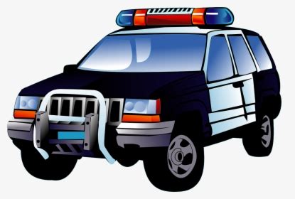 Police Car Clip Art - Cartoon Cop Car Png, Transparent Png - kindpng