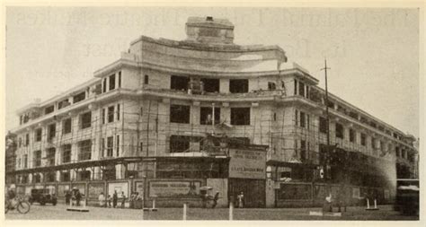 Capitol Theatre, Singapore just before completion in 1929 | History of ...