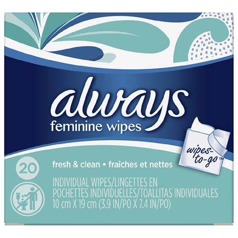 Always Feminine Wipes Individually Wrapped Fresh & Clean | Walgreens